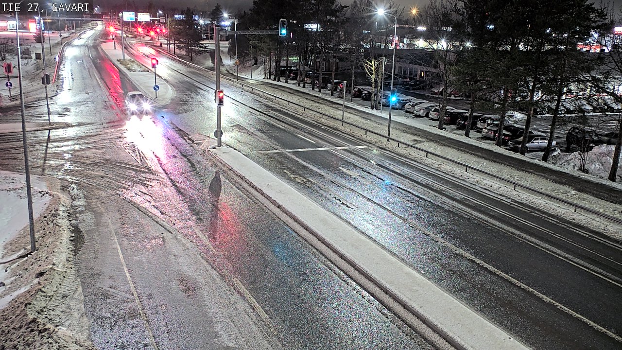 Weather Camera Image Väg 27 Savari, Ylivieska, Pohjois-Pohjanmaa