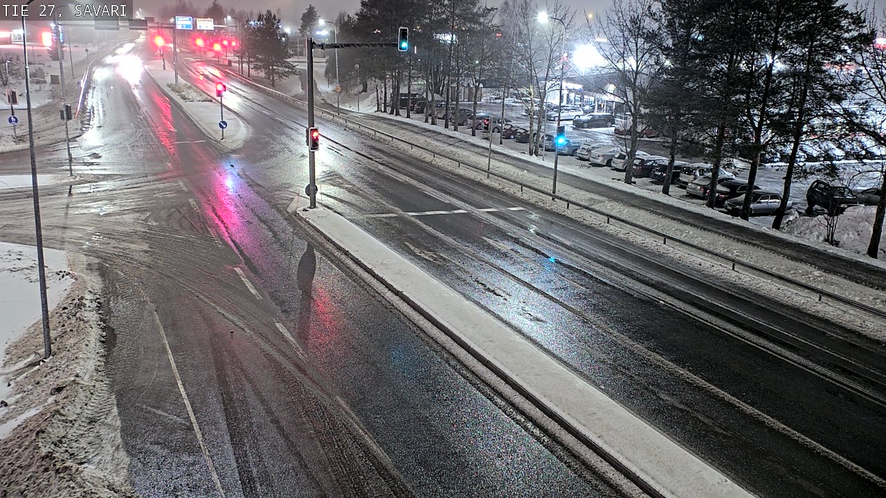Weather Camera Image Väg 27 Savari, Ylivieska, Pohjois-Pohjanmaa