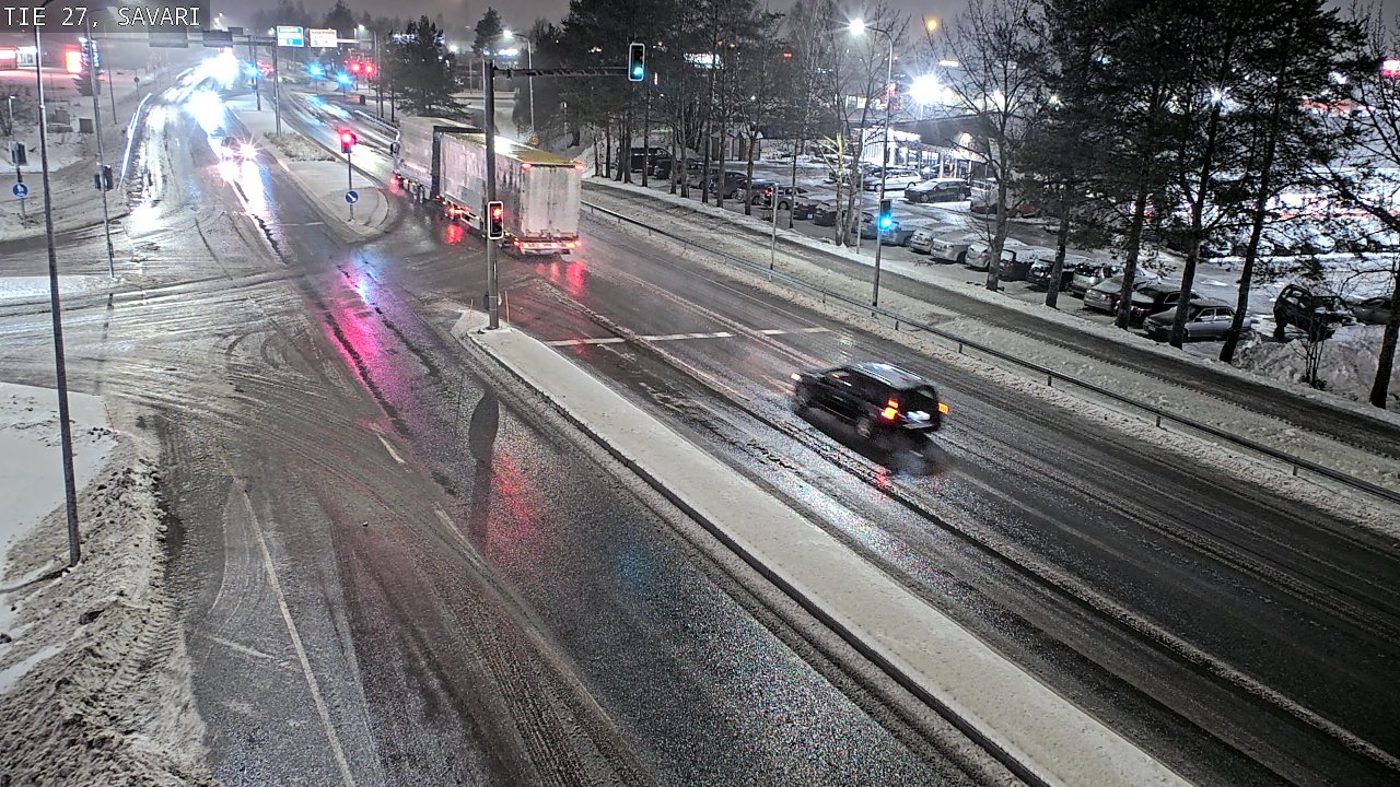 Weather Camera Image Väg 27 Savari, Ylivieska, Pohjois-Pohjanmaa