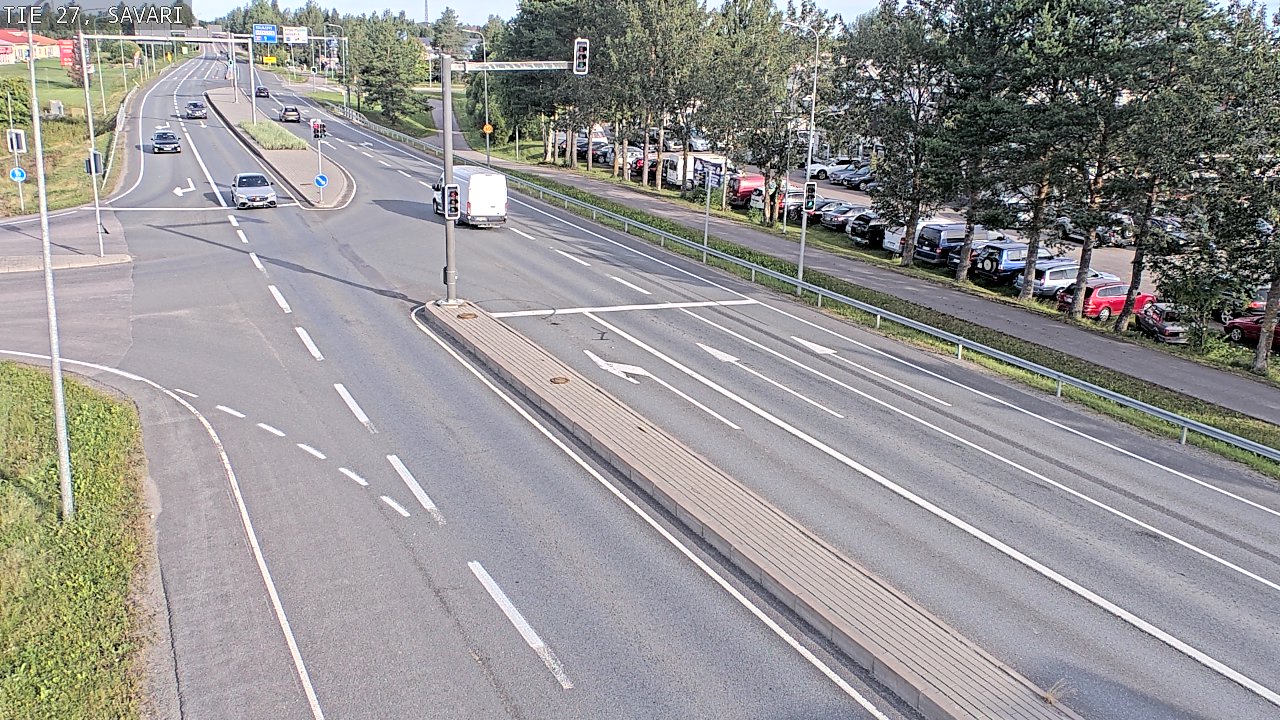 Weather Camera Image Road 27 Savari, Ylivieska, Pohjois-Pohjanmaa