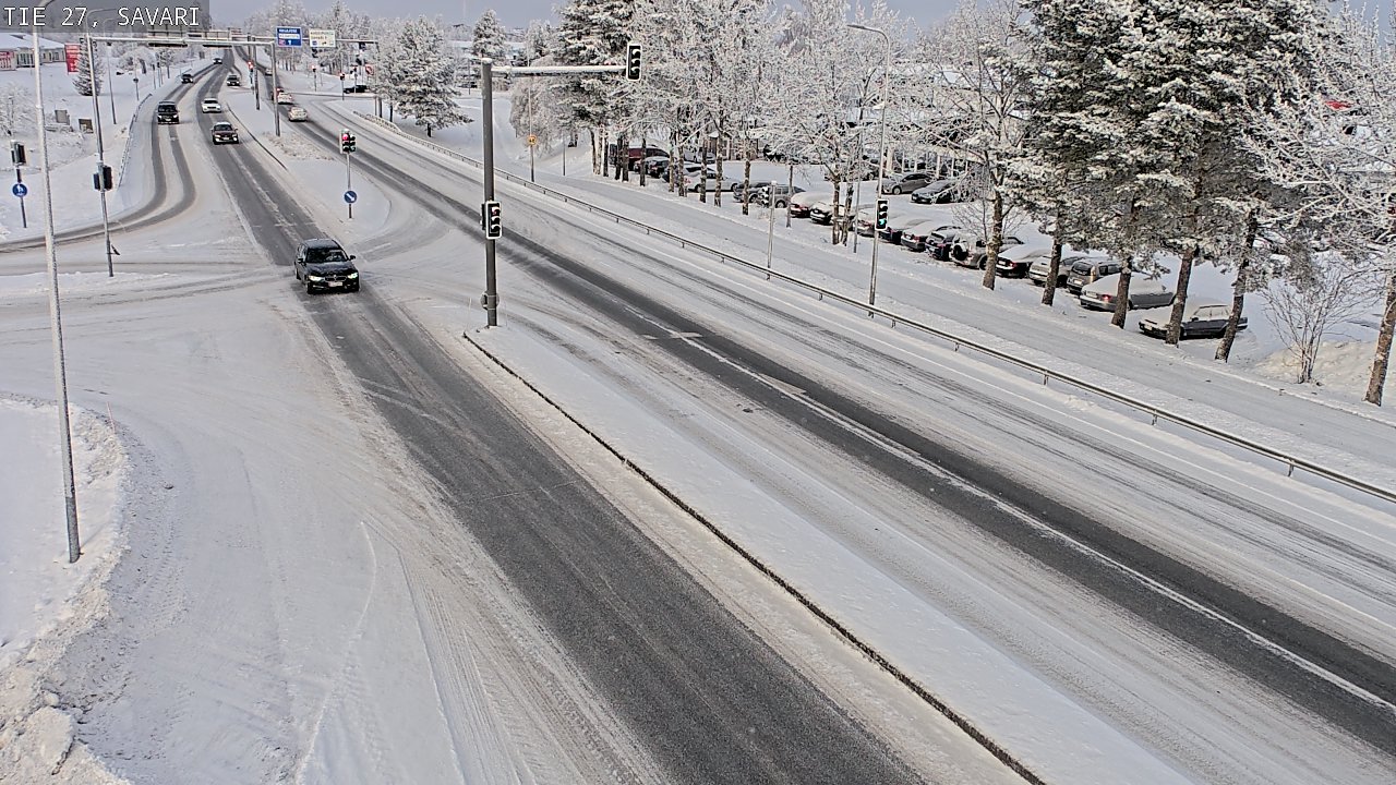 Weather Camera Image Väg 27 Savari, Ylivieska, Pohjois-Pohjanmaa
