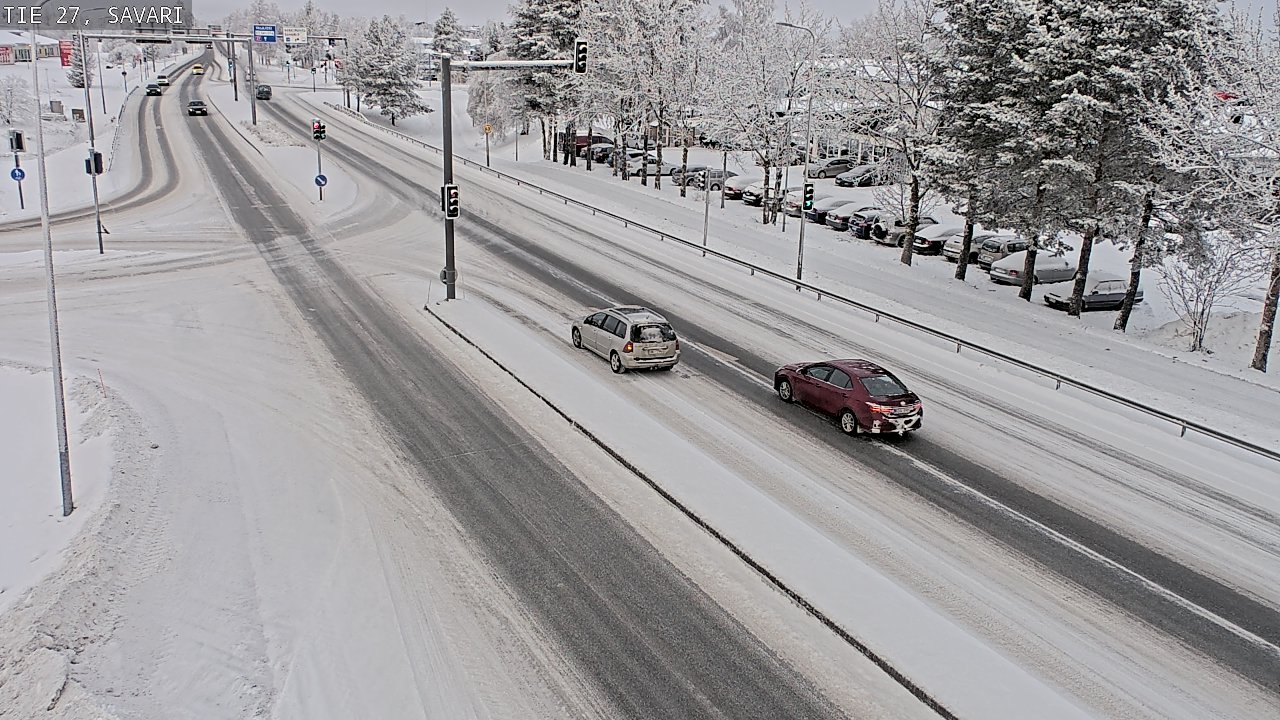 Weather Camera Image Väg 27 Savari, Ylivieska, Pohjois-Pohjanmaa