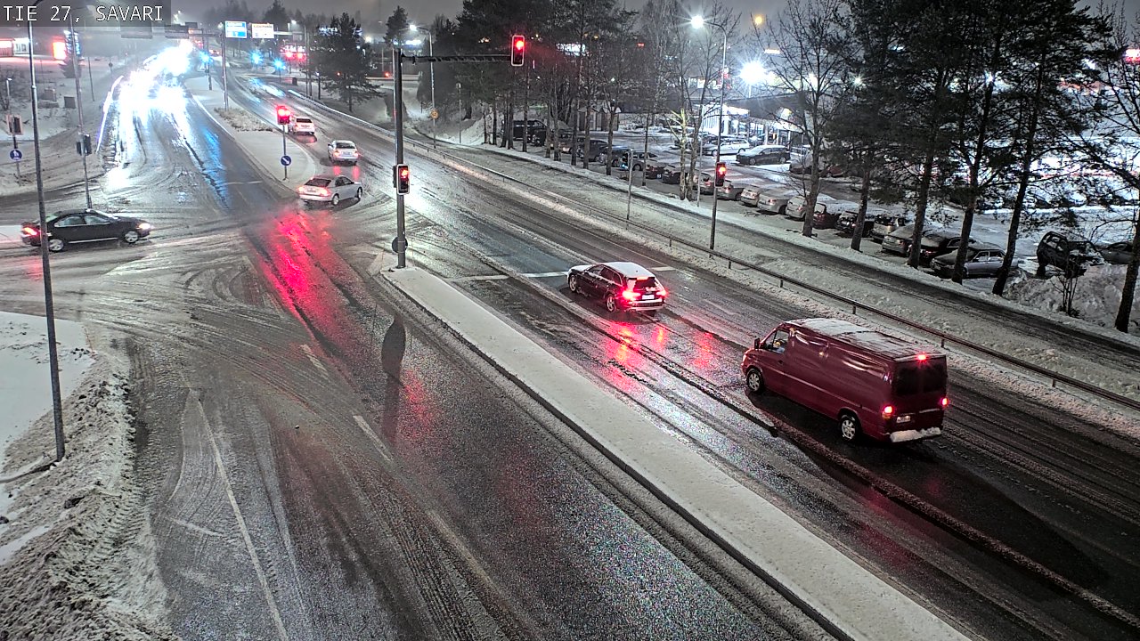 Weather Camera Image Väg 27 Savari, Ylivieska, Pohjois-Pohjanmaa