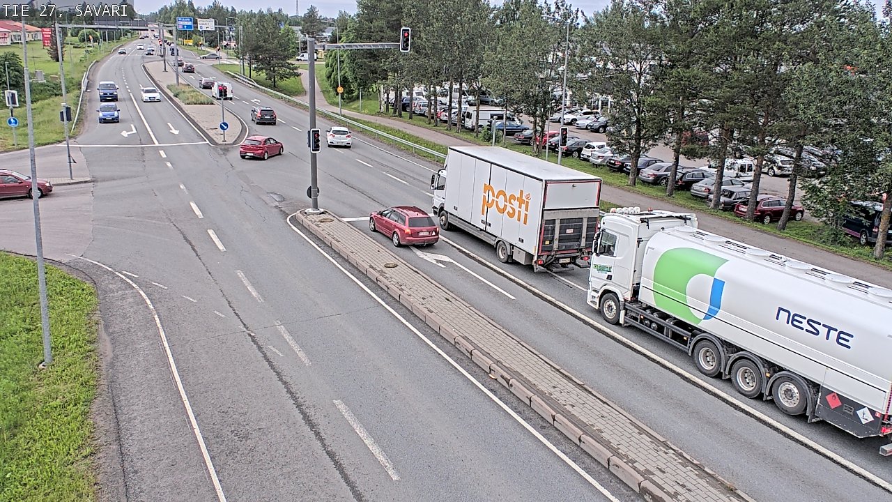 Weather Camera Image Väg 27 Savari, Ylivieska, Pohjois-Pohjanmaa