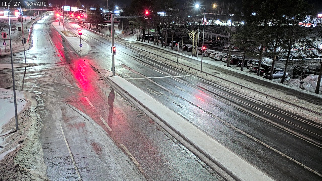Weather Camera Image Väg 27 Savari, Ylivieska, Pohjois-Pohjanmaa