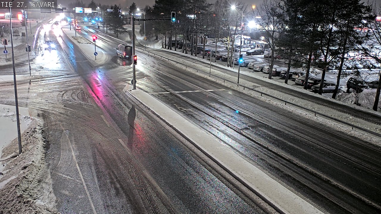 Weather Camera Image Väg 27 Savari, Ylivieska, Pohjois-Pohjanmaa