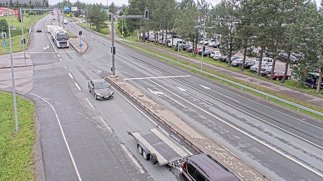 Weather Camera Image Väg 27 Savari, Ylivieska, Pohjois-Pohjanmaa