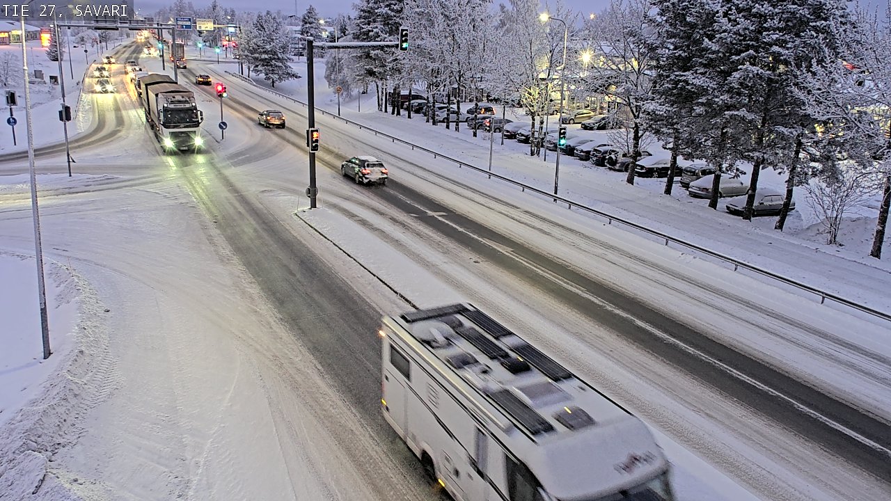 Weather Camera Image Road 27 Savari, Ylivieska, Pohjois-Pohjanmaa