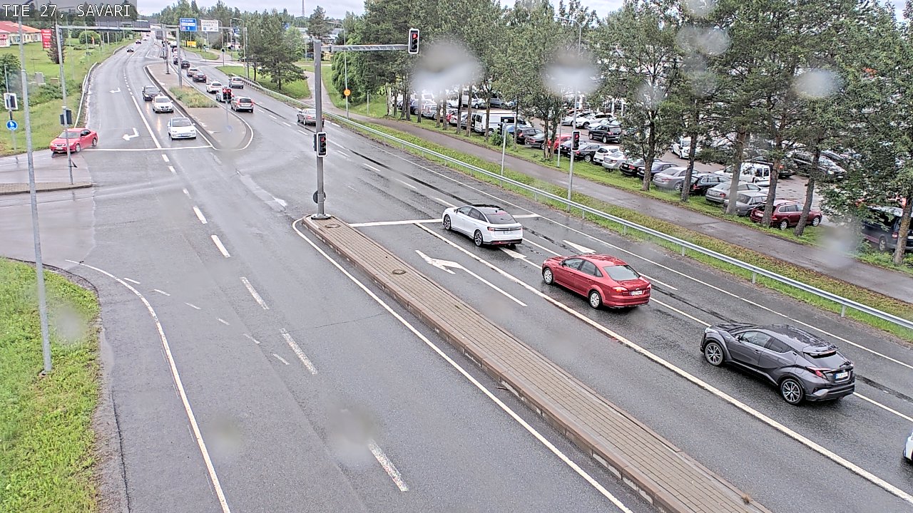 Weather Camera Image Väg 27 Savari, Ylivieska, Pohjois-Pohjanmaa