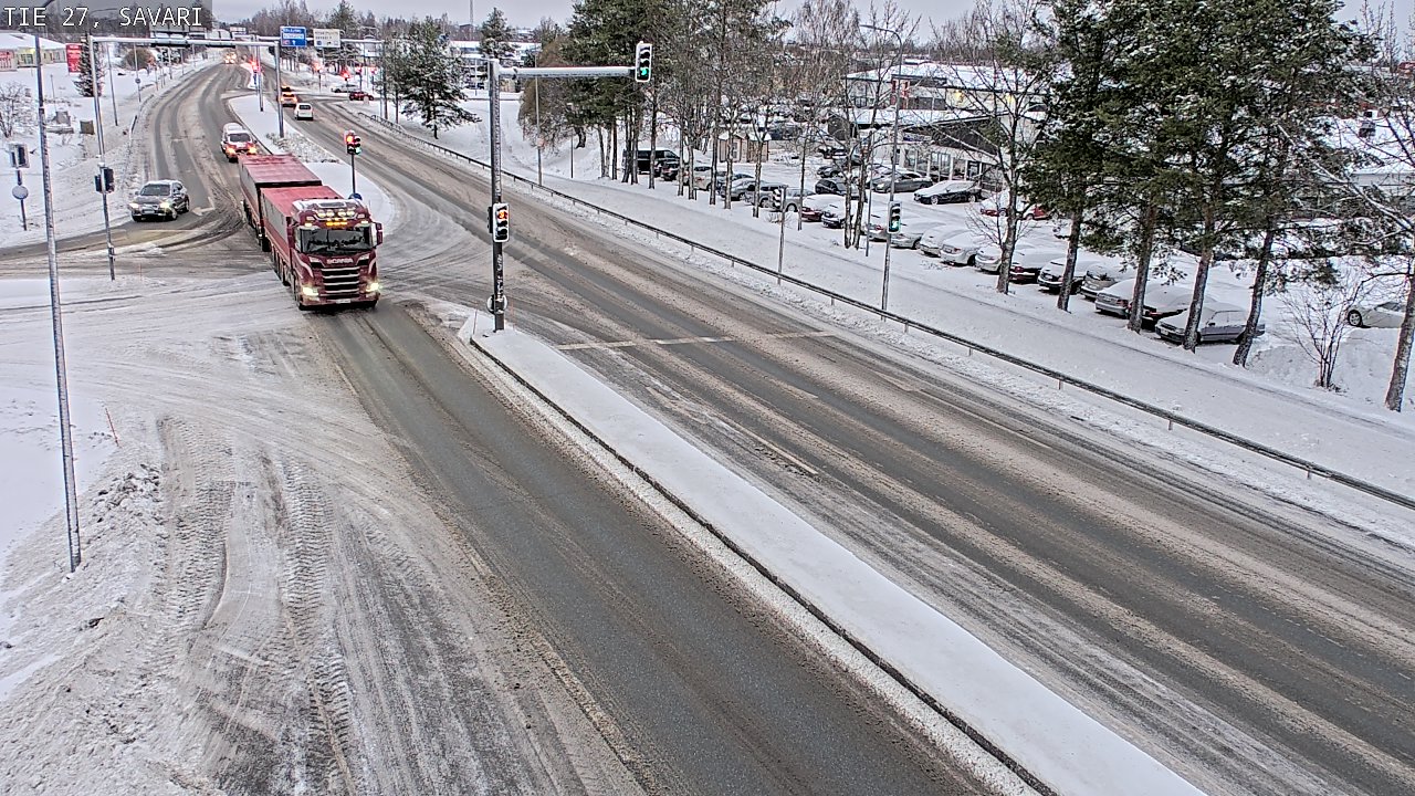 Weather Camera Image Väg 27 Savari, Ylivieska, Pohjois-Pohjanmaa