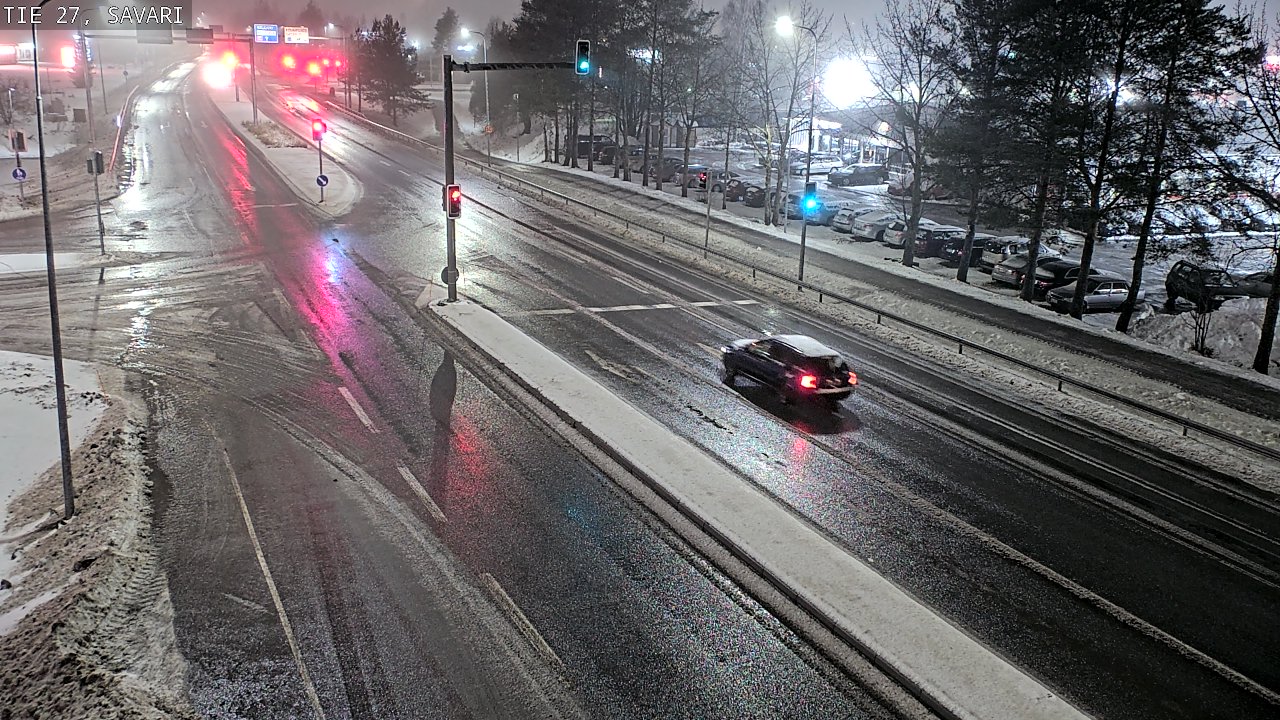 Weather Camera Image Väg 27 Savari, Ylivieska, Pohjois-Pohjanmaa