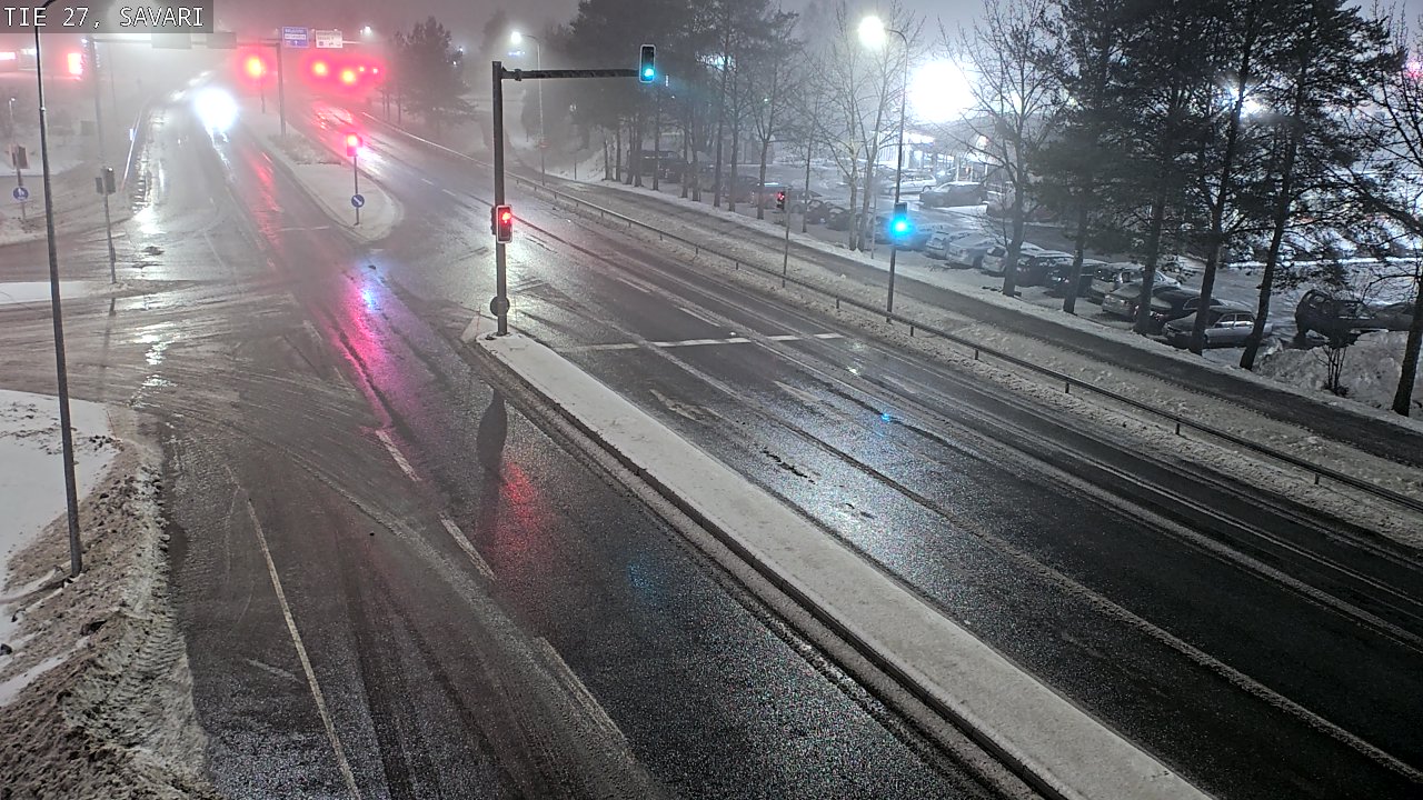 Weather Camera Image Väg 27 Savari, Ylivieska, Pohjois-Pohjanmaa