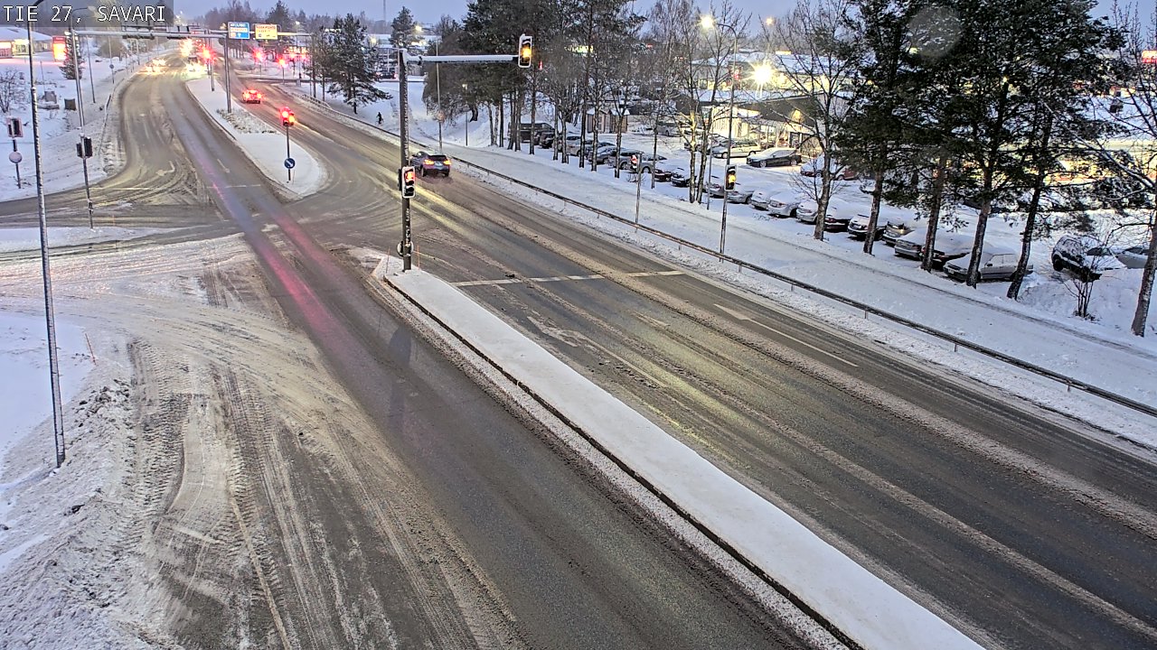 Weather Camera Image Väg 27 Savari, Ylivieska, Pohjois-Pohjanmaa