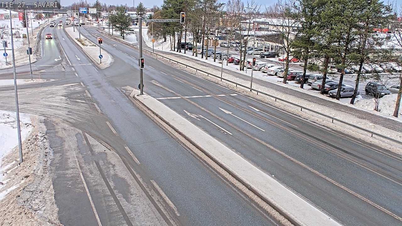 Weather Camera Image Väg 27 Savari, Ylivieska, Pohjois-Pohjanmaa