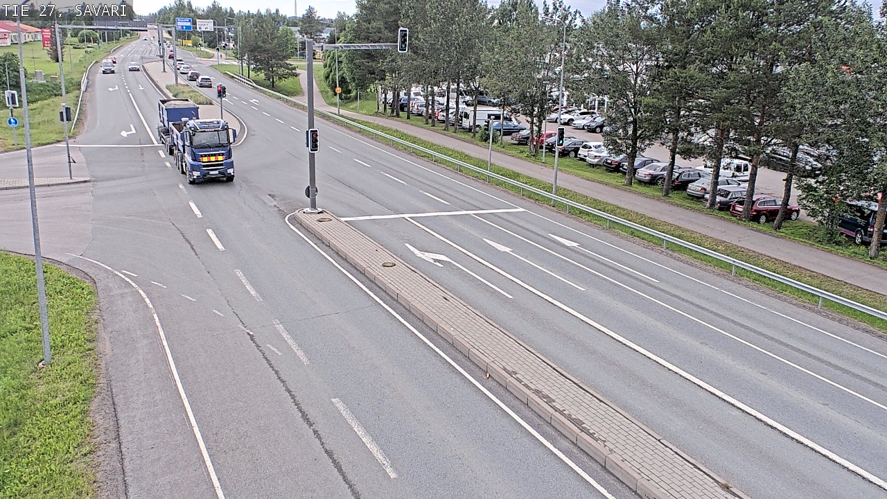 Weather Camera Image Road 27 Savari, Ylivieska, Pohjois-Pohjanmaa
