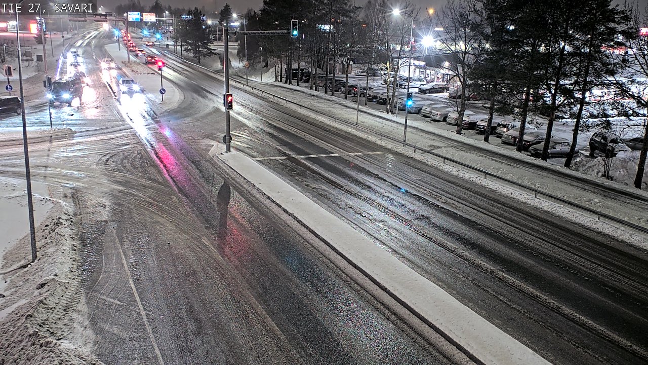 Weather Camera Image Väg 27 Savari, Ylivieska, Pohjois-Pohjanmaa