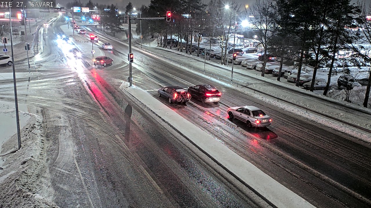 Weather Camera Image Väg 27 Savari, Ylivieska, Pohjois-Pohjanmaa