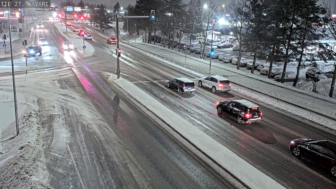 Weather Camera Image Väg 27 Savari, Ylivieska, Pohjois-Pohjanmaa