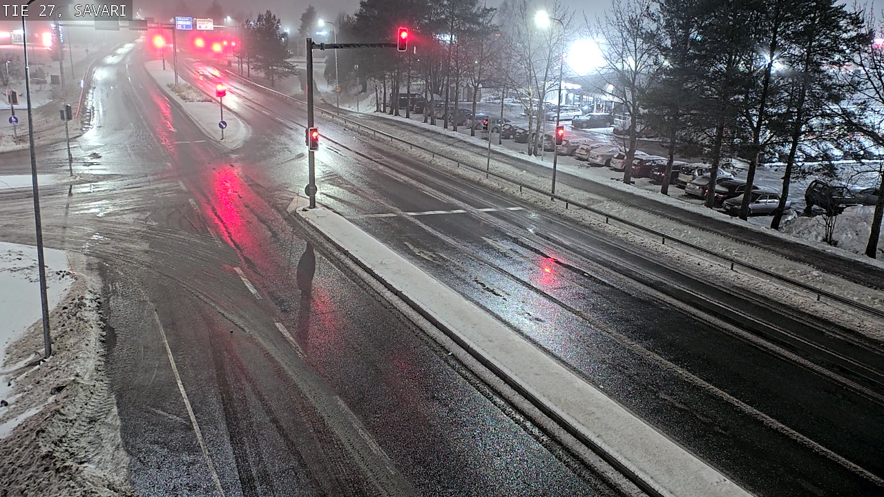 Weather Camera Image Väg 27 Savari, Ylivieska, Pohjois-Pohjanmaa