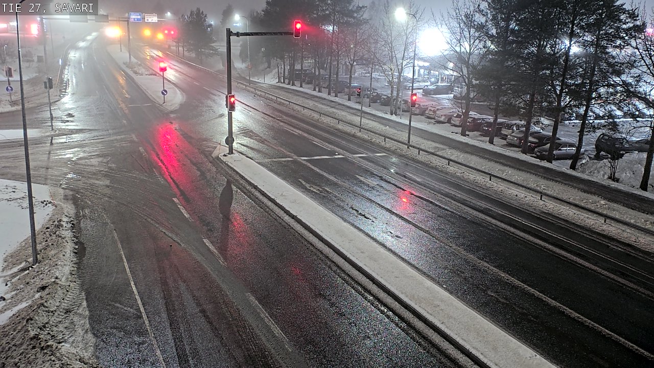 Weather Camera Image Väg 27 Savari, Ylivieska, Pohjois-Pohjanmaa