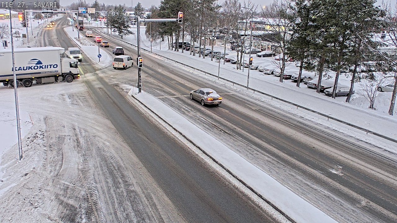 Weather Camera Image Väg 27 Savari, Ylivieska, Pohjois-Pohjanmaa