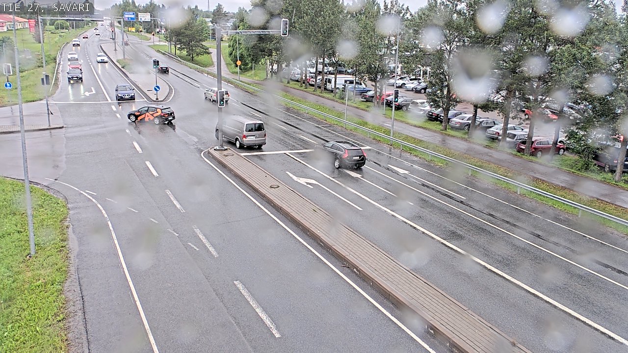 Weather Camera Image Väg 27 Savari, Ylivieska, Pohjois-Pohjanmaa
