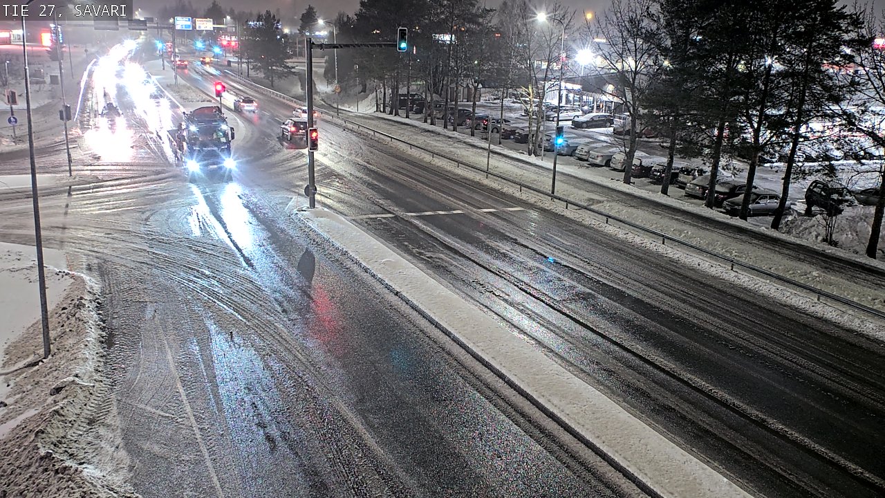 Weather Camera Image Väg 27 Savari, Ylivieska, Pohjois-Pohjanmaa