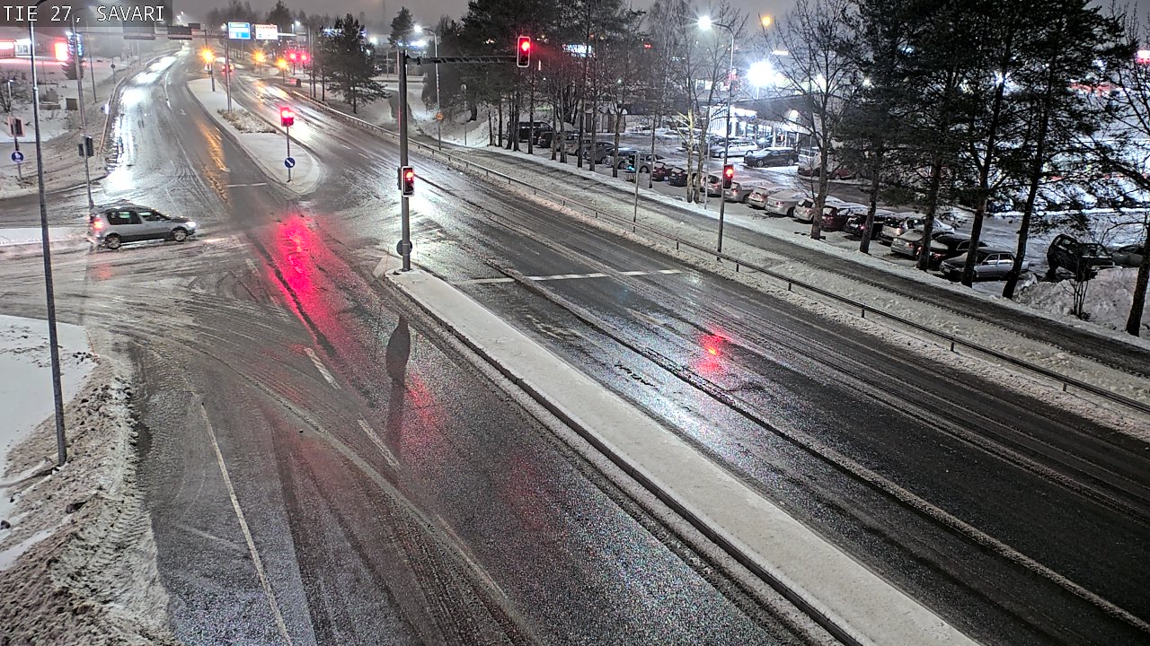 Weather Camera Image Väg 27 Savari, Ylivieska, Pohjois-Pohjanmaa