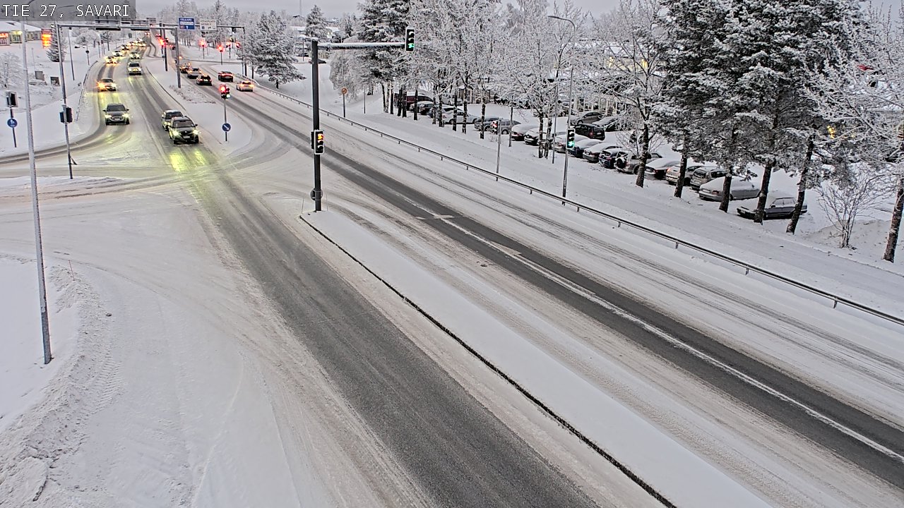 Weather Camera Image Road 27 Savari, Ylivieska, Pohjois-Pohjanmaa