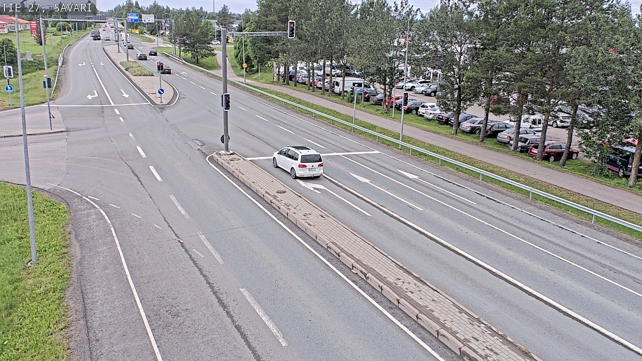 Weather Camera Image Väg 27 Savari, Ylivieska, Pohjois-Pohjanmaa