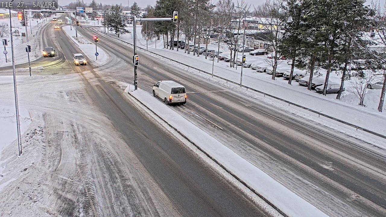 Weather Camera Image Väg 27 Savari, Ylivieska, Pohjois-Pohjanmaa