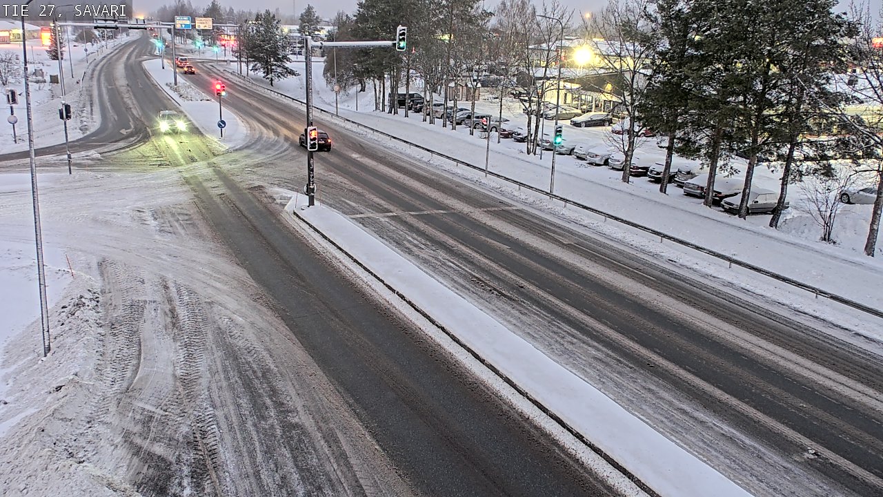 Weather Camera Image Väg 27 Savari, Ylivieska, Pohjois-Pohjanmaa