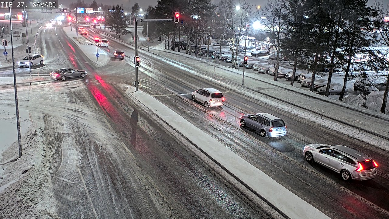 Weather Camera Image Väg 27 Savari, Ylivieska, Pohjois-Pohjanmaa