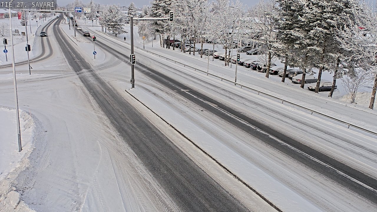 Weather Camera Image Väg 27 Savari, Ylivieska, Pohjois-Pohjanmaa
