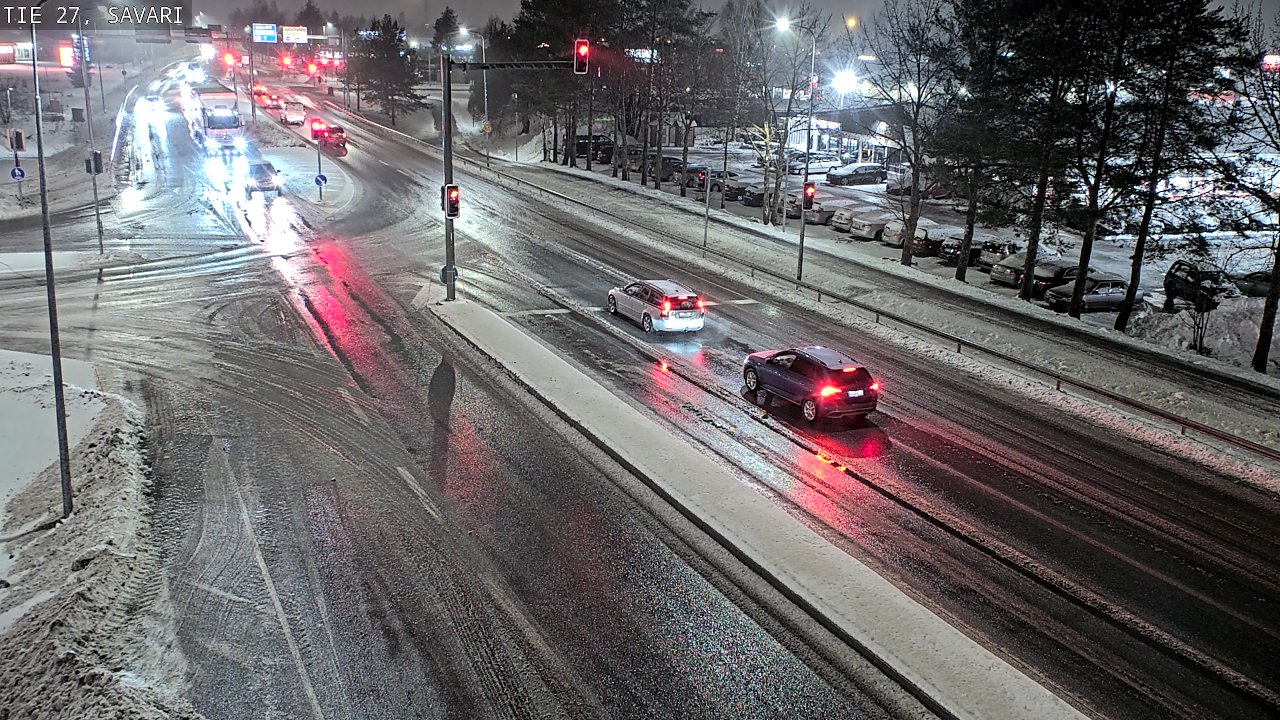 Weather Camera Image Väg 27 Savari, Ylivieska, Pohjois-Pohjanmaa