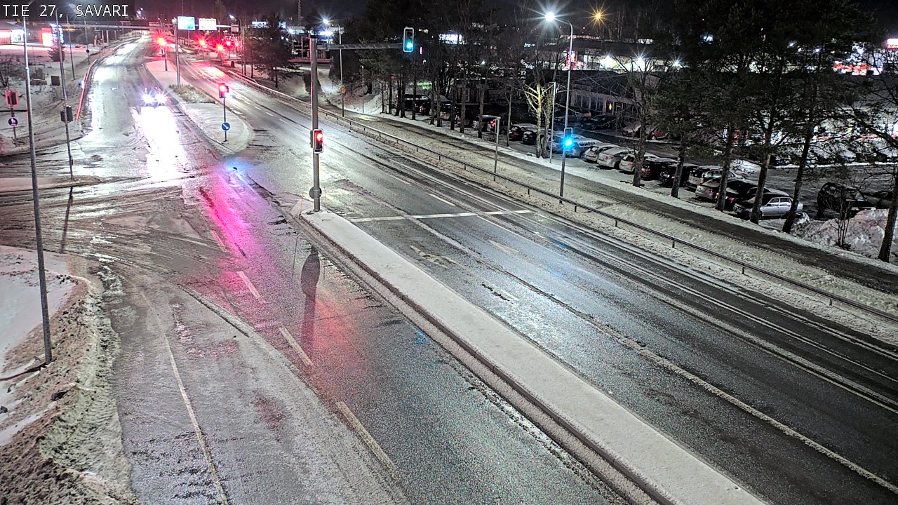 Weather Camera Image Väg 27 Savari, Ylivieska, Pohjois-Pohjanmaa