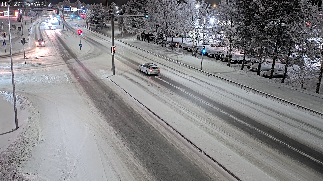 Weather Camera Image Road 27 Savari, Ylivieska, Pohjois-Pohjanmaa
