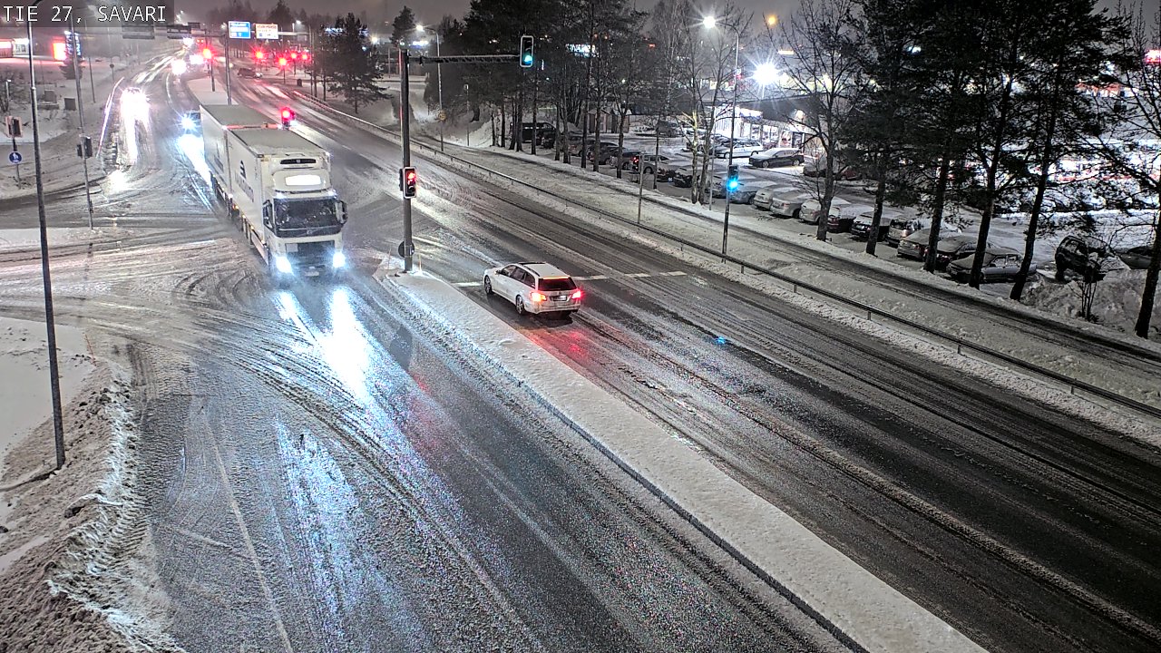 Weather Camera Image Väg 27 Savari, Ylivieska, Pohjois-Pohjanmaa