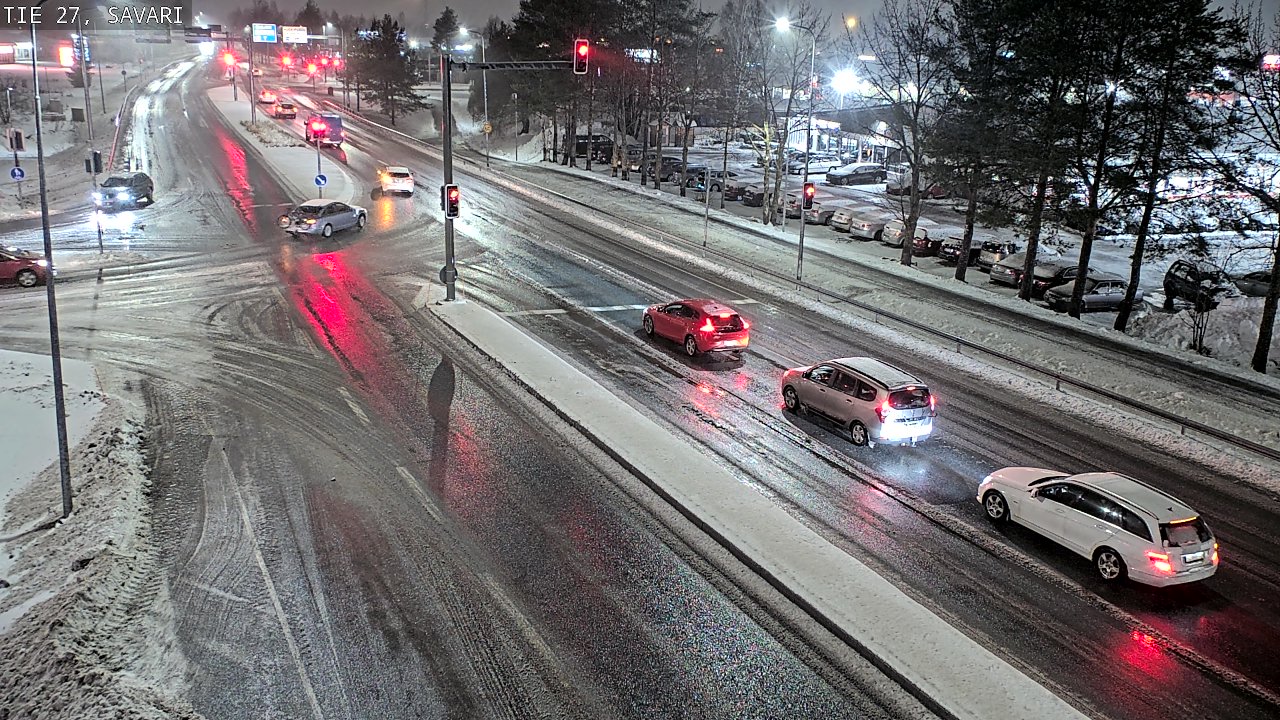 Weather Camera Image Väg 27 Savari, Ylivieska, Pohjois-Pohjanmaa