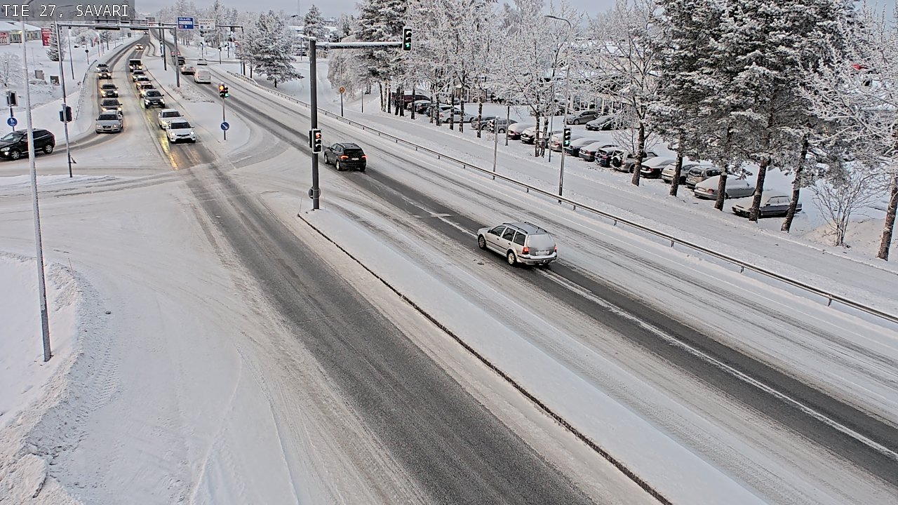Weather Camera Image Road 27 Savari, Ylivieska, Pohjois-Pohjanmaa