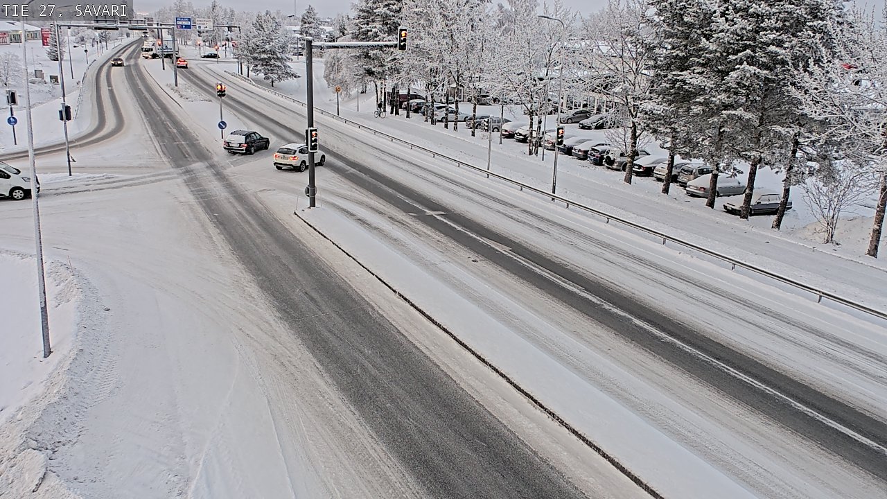 Weather Camera Image Road 27 Savari, Ylivieska, Pohjois-Pohjanmaa