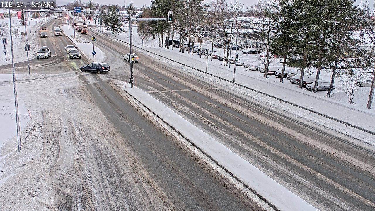 Weather Camera Image Väg 27 Savari, Ylivieska, Pohjois-Pohjanmaa
