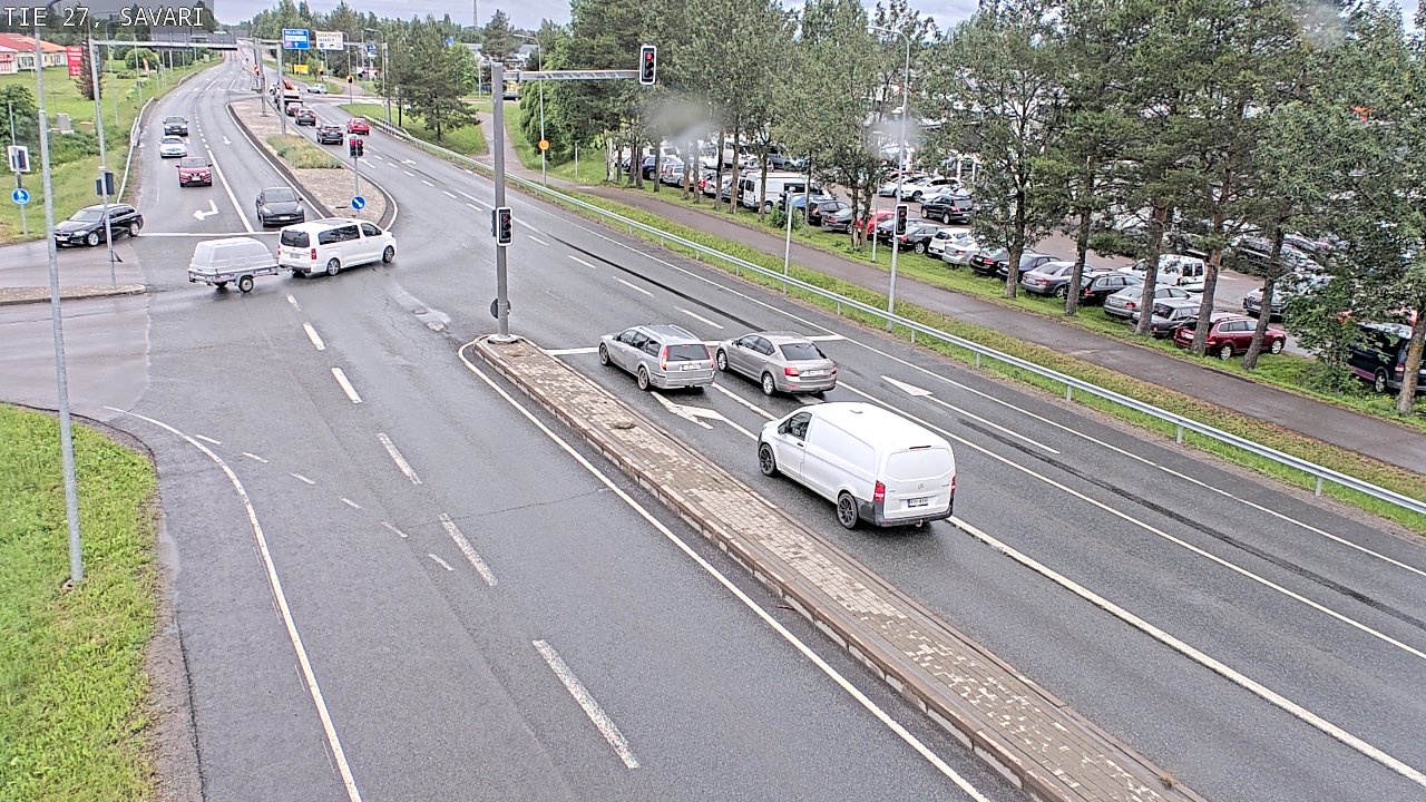 Weather Camera Image Väg 27 Savari, Ylivieska, Pohjois-Pohjanmaa