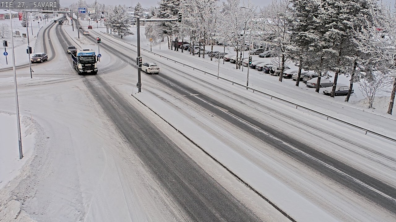 Weather Camera Image Väg 27 Savari, Ylivieska, Pohjois-Pohjanmaa
