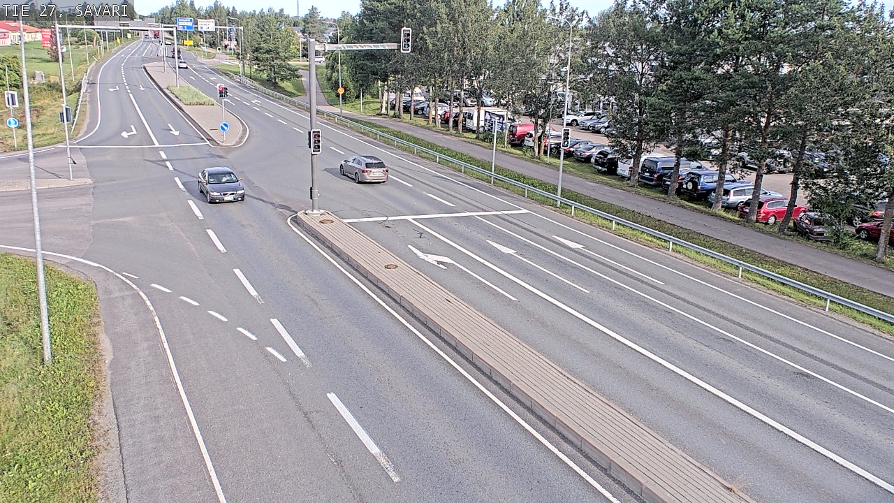 Weather Camera Image Road 27 Savari, Ylivieska, Pohjois-Pohjanmaa