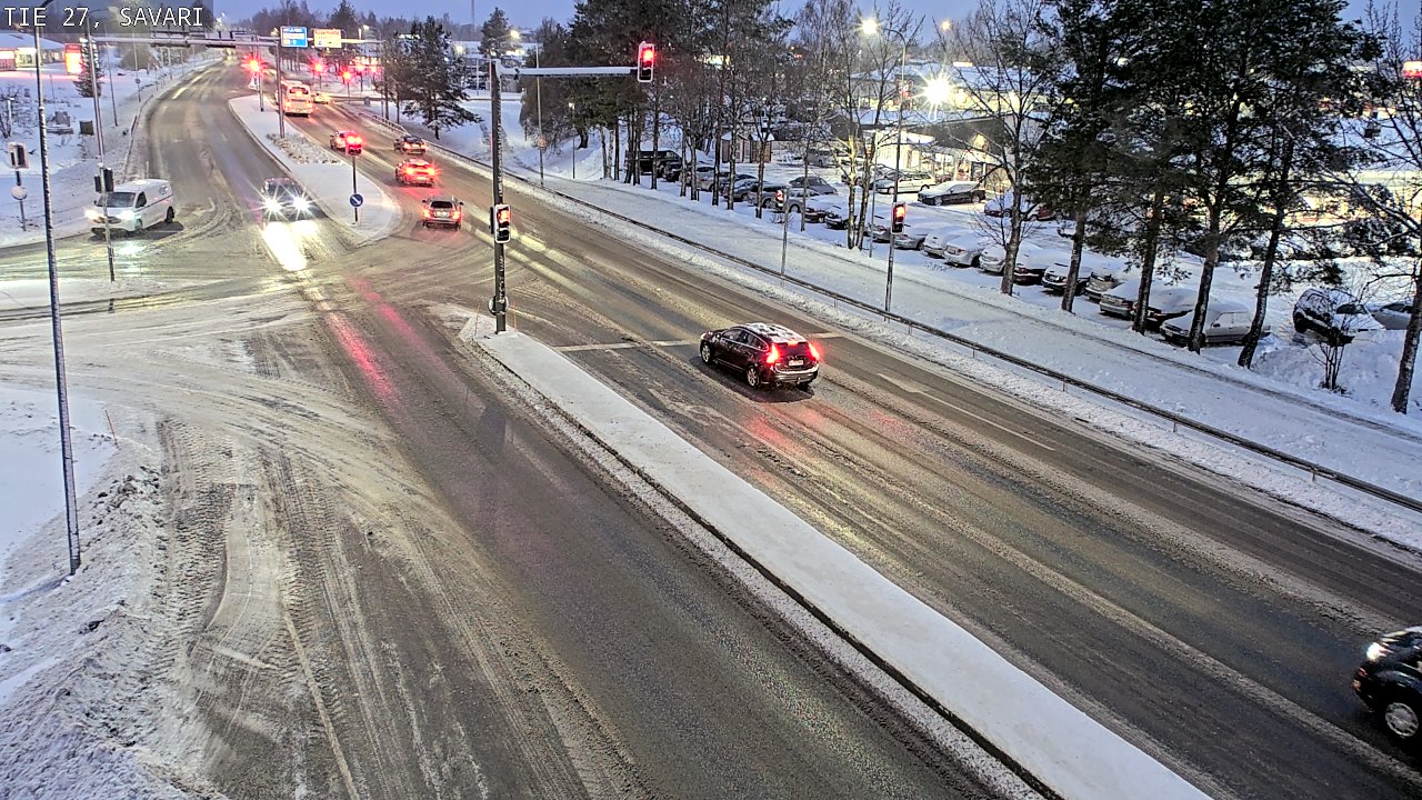 Weather Camera Image Väg 27 Savari, Ylivieska, Pohjois-Pohjanmaa