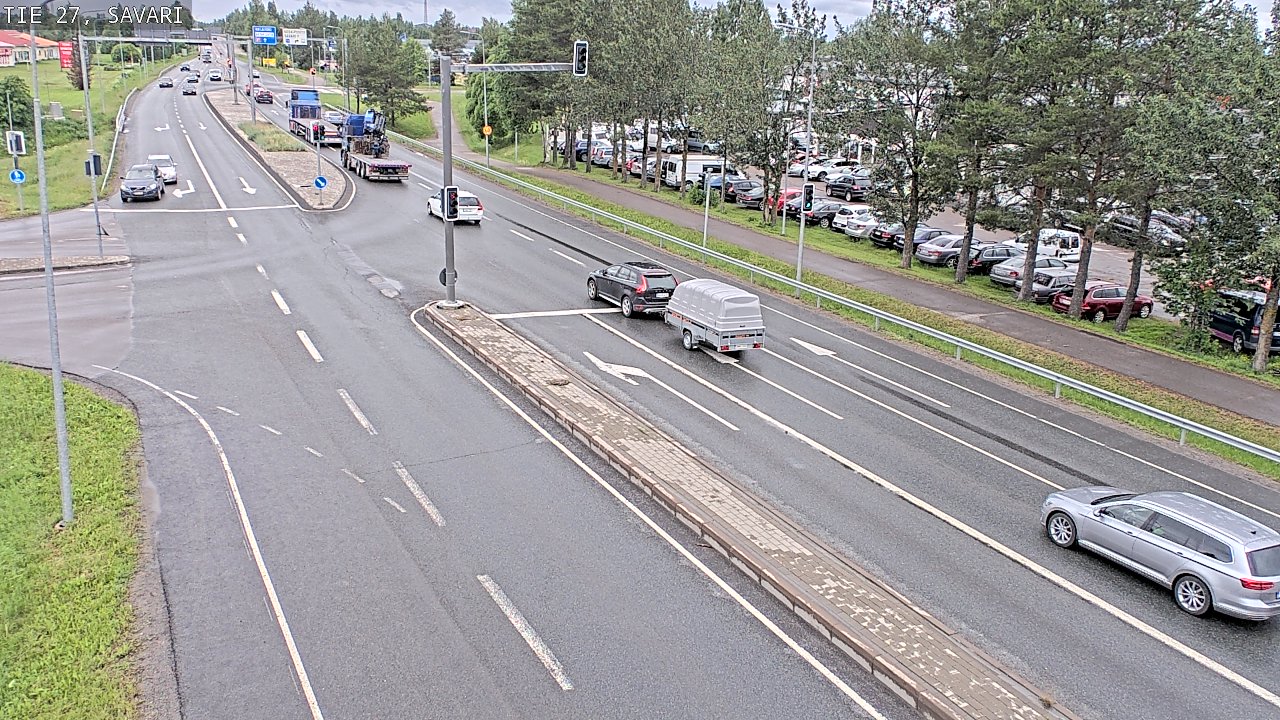 Weather Camera Image Väg 27 Savari, Ylivieska, Pohjois-Pohjanmaa