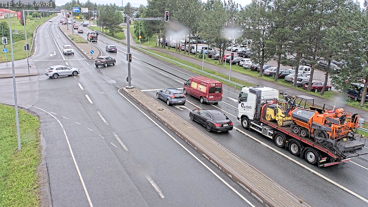 Weather Camera Image Väg 27 Savari, Ylivieska, Pohjois-Pohjanmaa