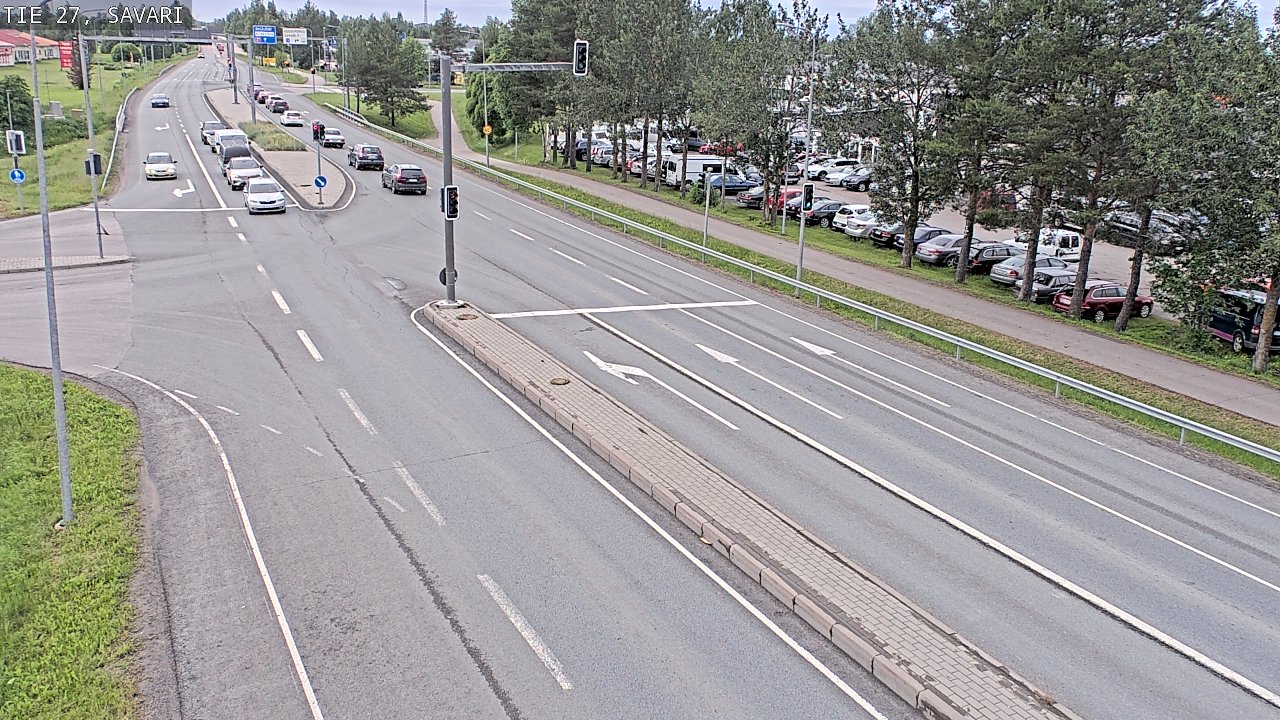 Weather Camera Image Väg 27 Savari, Ylivieska, Pohjois-Pohjanmaa