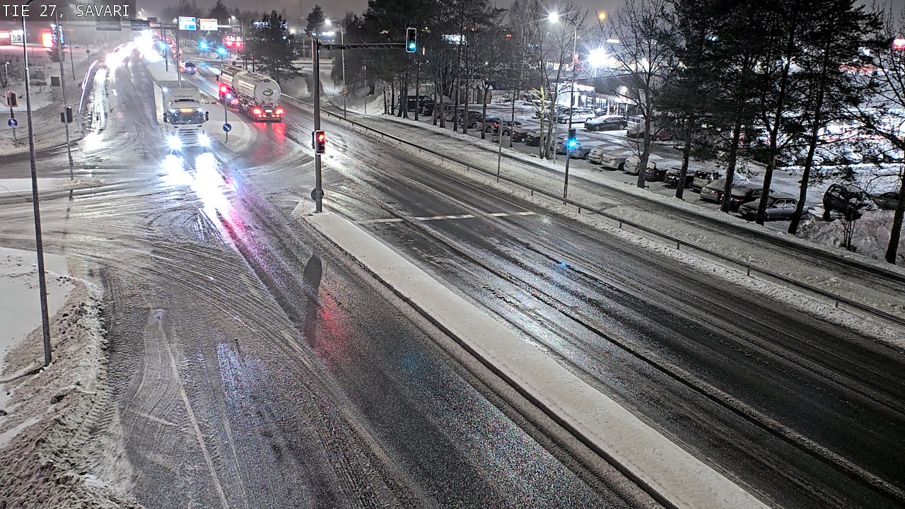 Weather Camera Image Väg 27 Savari, Ylivieska, Pohjois-Pohjanmaa